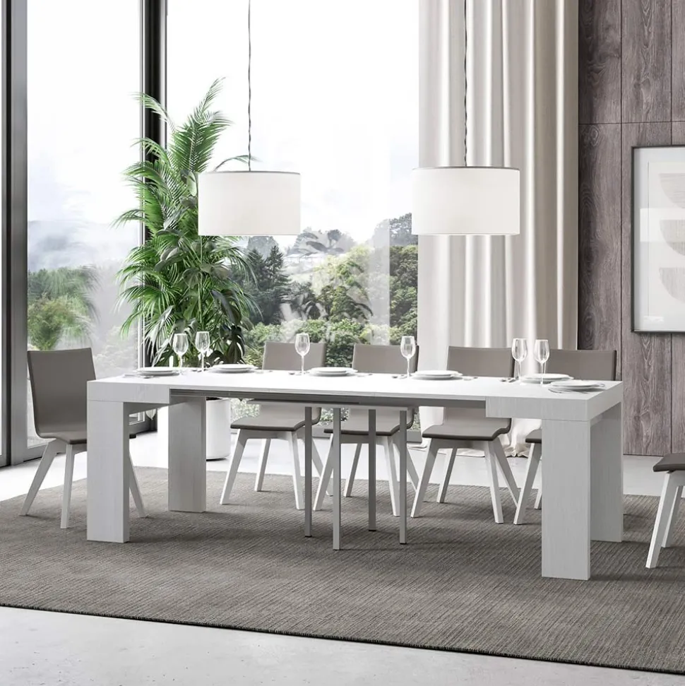 Tavolo Allungabile a 246 cm in Microparticelle di Legno Made in Italy - Albero