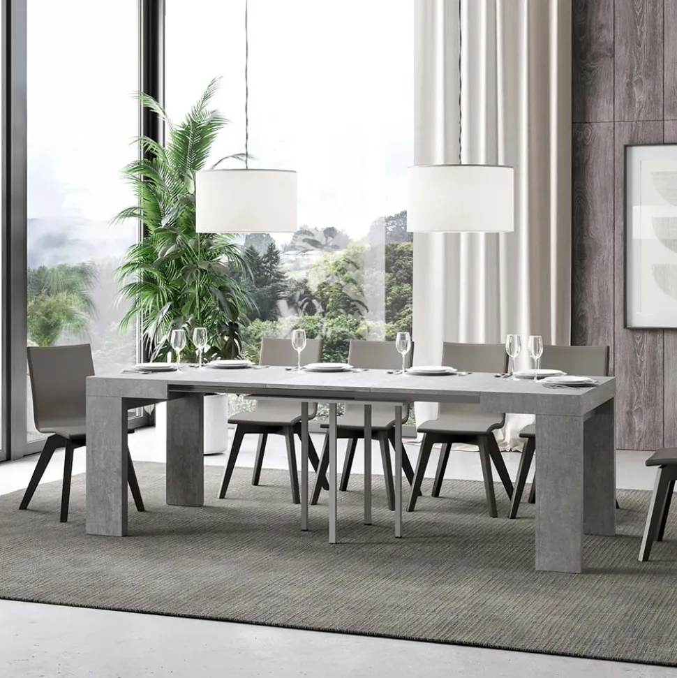 Tavolo Allungabile a 246 cm in Microparticelle di Legno Made in Italy - Albero