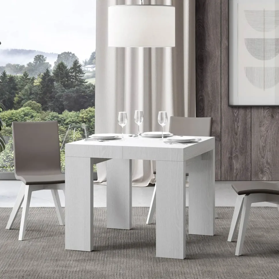 Tavolo Allungabile a 246 cm in Microparticelle di Legno Made in Italy - Albero