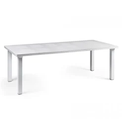 Tavolo Allungabile a 220 cm in Polipropilene e Alluminio - Pillow
