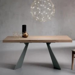 Tavolo Allungabile con Allunga Centrale in Laminato - Aperol