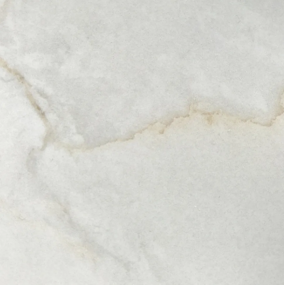 Tavolo Allungabile con Base in Acciaio e Piano in Ceramica Finitura Marmo - Emilia