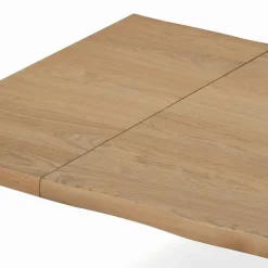 Tavolo Allungabile con Bordo Scortecciato Irregolare Made in Italy - Occhiali
