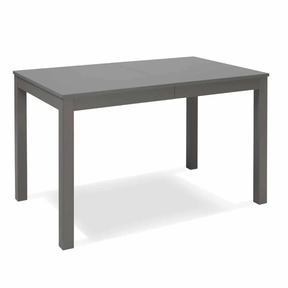 Tavolo allungabile con gambe in legno di faggio,L130/210xP80cm,Denisio