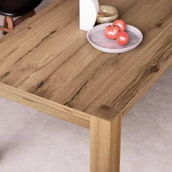 Tavolo Allungabile con Gambe e Piano Impiallacciati Made in Italy - Tash