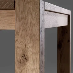 Tavolo Allungabile con Gambe e Piano Impiallacciati Made in Italy - Tash