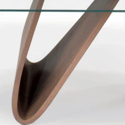 Tavolo Allungabile con Piano in Vetro Made in Italy - Equatore