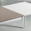 Tavolo Allungabile con Piano in Vetroceramica Fokos Terra - Anice