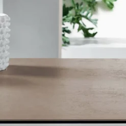 Tavolo Allungabile con Piano in Vetroceramica Fokos Terra - Anice