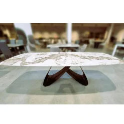 Tavolo Allungabile da 180 a 260 cm in Gres Sintered Stone Finitura Pandora - Orion