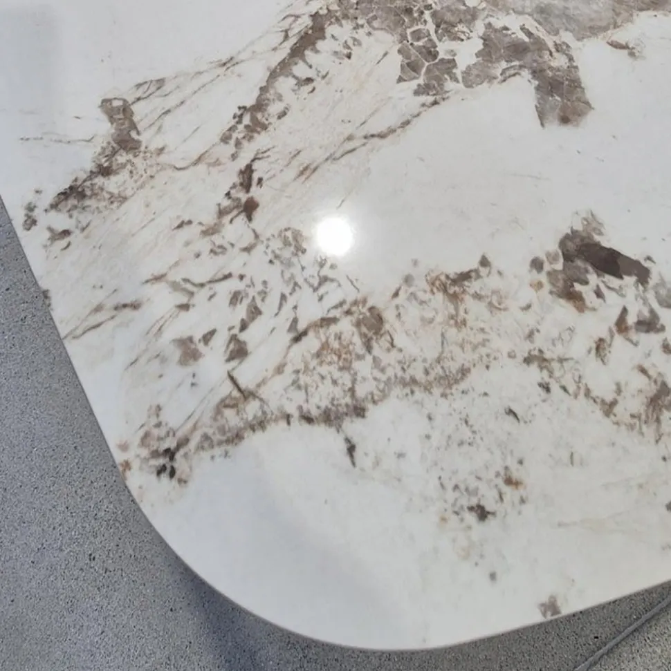Tavolo Allungabile da 180 a 260 cm in Gres Sintered Stone Finitura Pandora - Orion