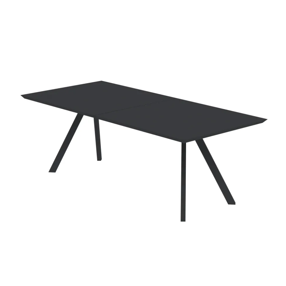 Tavolo Allungabile da Giardino in Acciaio Zincato Made in Italy – Brienne