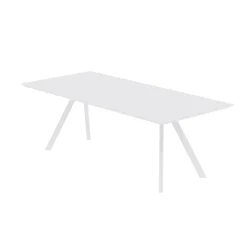 Tavolo Allungabile da Giardino in Acciaio Zincato Made in Italy – Brienne