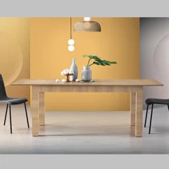 Tavolo Allungabile da Soggiorno in Melaminico Made in Italy - Ondine
