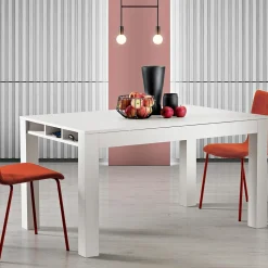Tavolo Allungabile da Soggiorno in Melaminico Made in Italy - Ondine