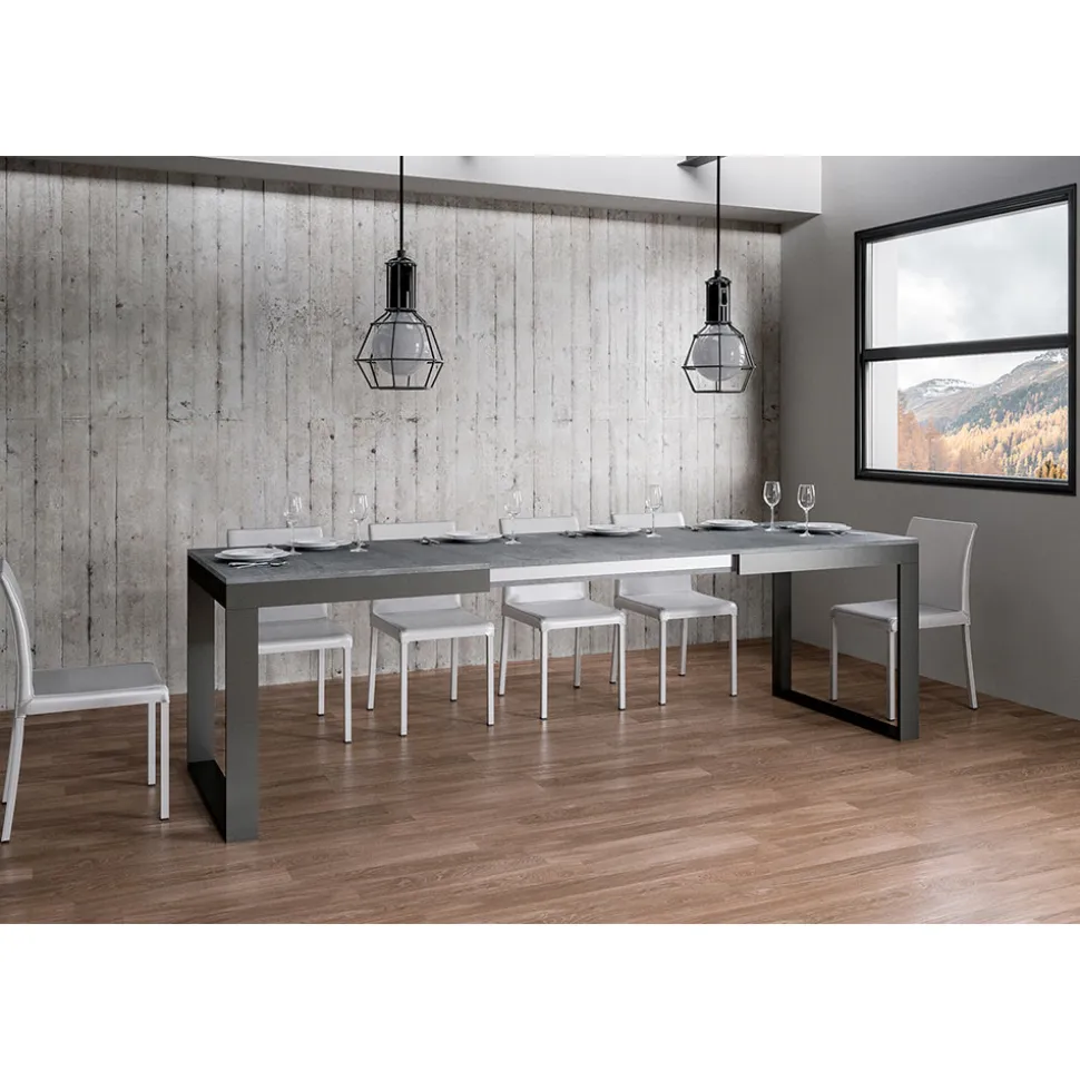 Tavolo Allungabile di Design Moderno in Legno Nobilitato - Badesi