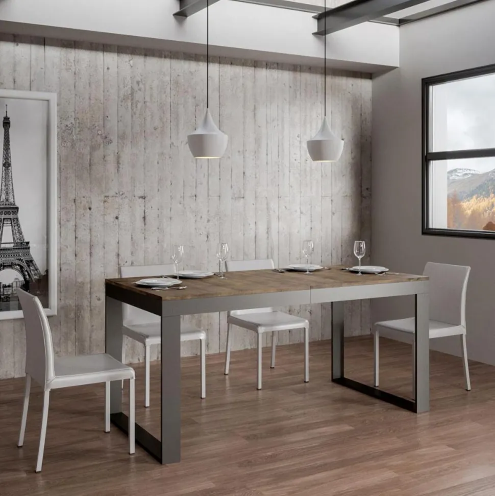 Tavolo Allungabile di Design Moderno in Legno Nobilitato - Badesi