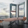 Tavolo Allungabile di Design in Mdf e Metallo - Torquato