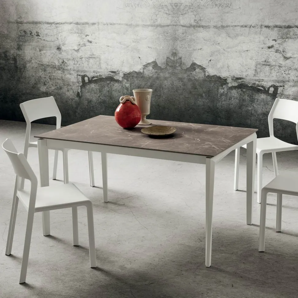 Tavolo Allungabile Fino a 240 cm con Piano in Hpl Made in Italy - Fantastic