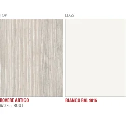 Tavolo Allungabile Fino a 240 cm con Piano in Hpl Made in Italy - Fantastic
