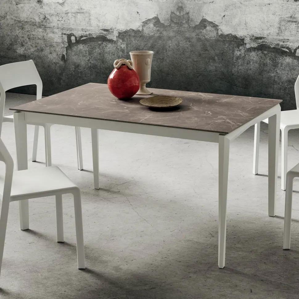 Tavolo Allungabile Fino a 240 cm con Piano in Hpl Made in Italy - Fantastic