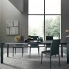 Tavolo Allungabile Fino a 250 cm con Piano in Vetro Made in Italy - Pitagora