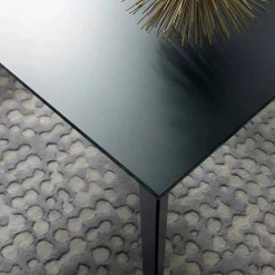 Tavolo Allungabile Fino a 250 cm con Piano in Vetro Made in Italy - Pitagora