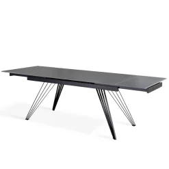 Tavolo Allungabile fino a 240 cm in Ceramica e Metallo - Bouquet