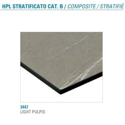 Tavolo Allungabile Fino a 300 cm in Hpl Stratificato Made in Italy - Bastiano