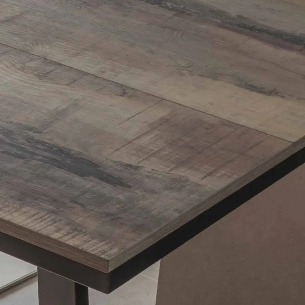 Tavolo Allungabile fino a 280 cm in Legno e Metallo Made in Italy - Gallotto