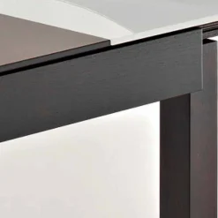 Tavolo Allungabile fino a 270 cm in Vetro e Legno Frassino Made in Italy – Homer