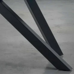 Tavolo Allungabile Fino a 300 cm in Fenix e Acciaio Made in Italy - Settimmio