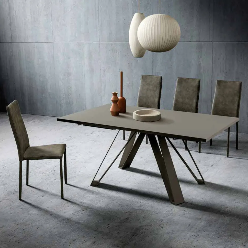 Tavolo Allungabile Fino a 280 cm in Fenix Made in Italy, Pregiato - Aresto