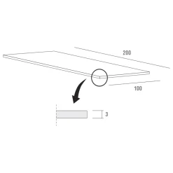Tavolo Allungabile Fino a 280 cm in Fenix Made in Italy, Pregiato - Aresto