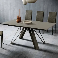 Tavolo Allungabile Fino a 280 cm in Fenix Made in Italy, Pregiato - Aresto