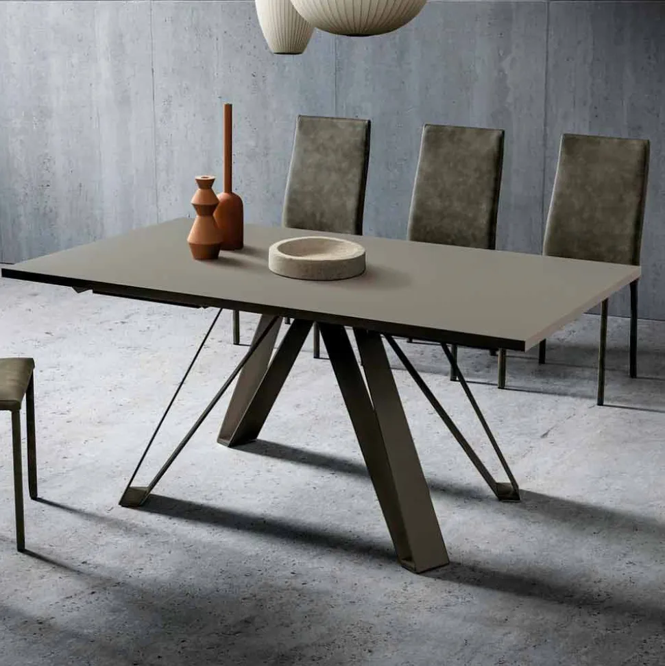 Tavolo Allungabile Fino a 280 cm in Fenix Made in Italy, Pregiato - Aresto