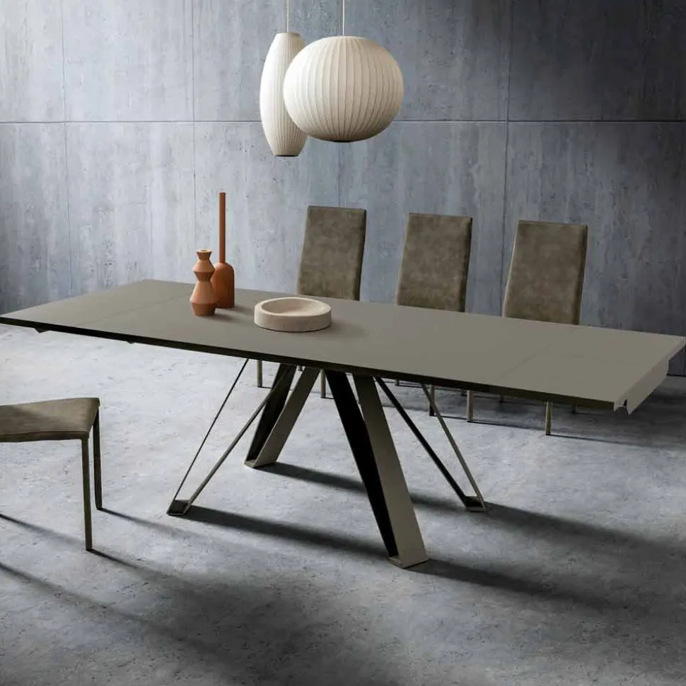 Tavolo Allungabile Fino a 280 cm in Fenix Made in Italy, Pregiato - Aresto