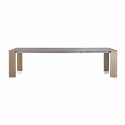 Tavolo Allungabile Fino a 300 cm in Ceramica e Gambe in Legno - Ipanemo