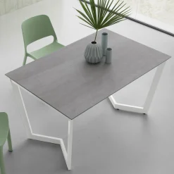 Tavolo Allungabile Fino 238 cm con Piano in Laminam Made in Italy - Pablito