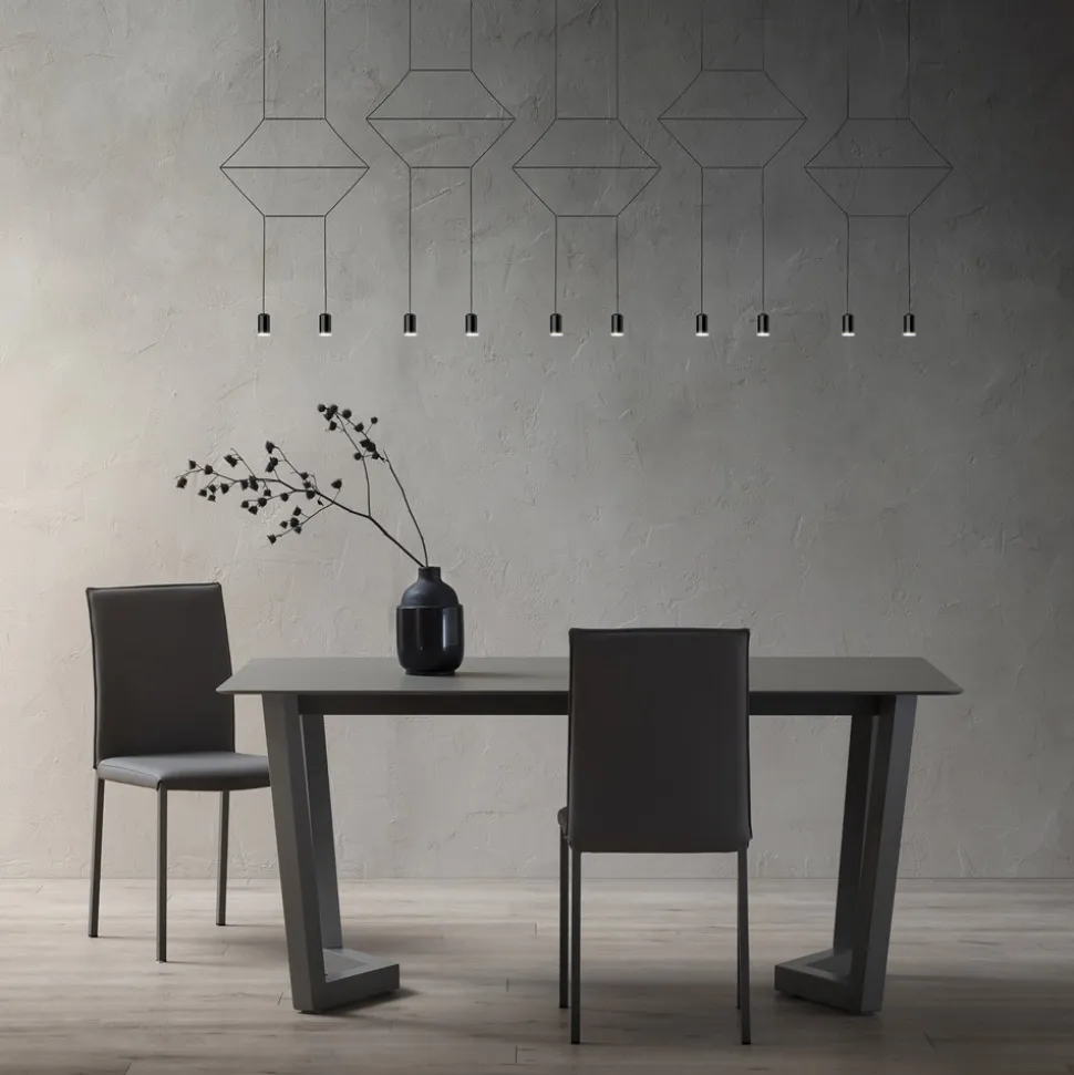 Tavolo Allungabile Fino 300 cm in Fenix Stratificato Made in Italy - Bastiano