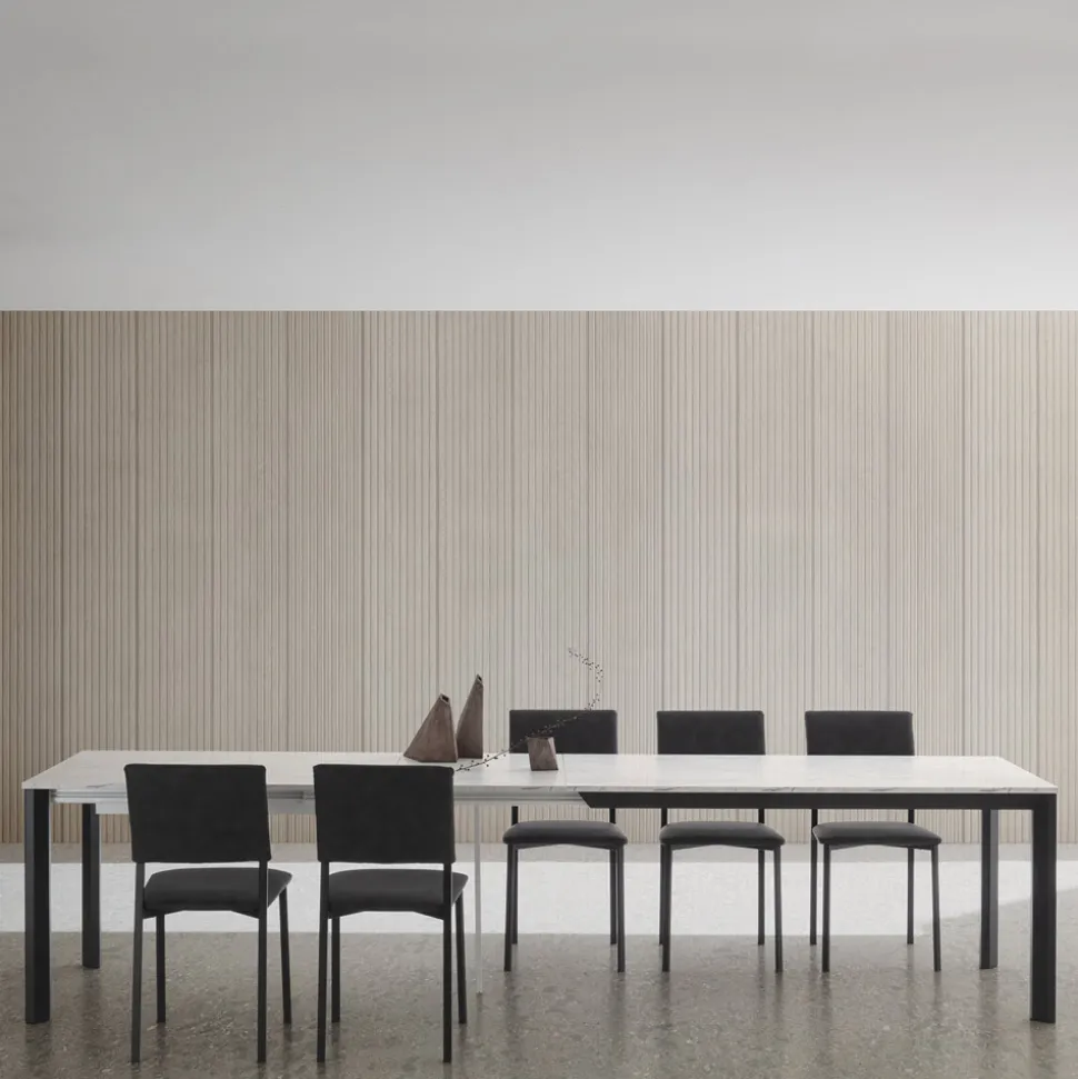 Tavolo Allungabile Fino 334 cm in Alluminio e Hpl Made in Italy - Filiberto