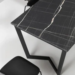 Tavolo Allungabile Fino 238 cm Metallo e Hpl Colorato Made in Italy - Pablito