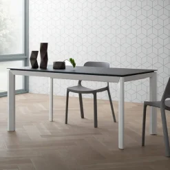 Tavolo Allungabile Fino 240 cm Piano in Laminam Made in Italy - Filiberto