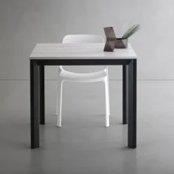Tavolo Allungabile Fino 232 cm Quadrato in Hpl Made in Italy - Filiberto