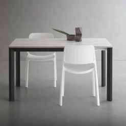 Tavolo Allungabile Fino 232 cm Quadrato in Hpl Made in Italy - Filiberto