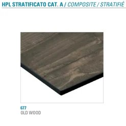 Tavolo Allungabile Fino 180 cm Tondo Hpl Stratificato Made in Italy - Bastiano