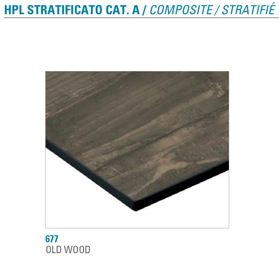 Tavolo Allungabile Fino 180 cm Tondo Hpl Stratificato Made in Italy - Bastiano