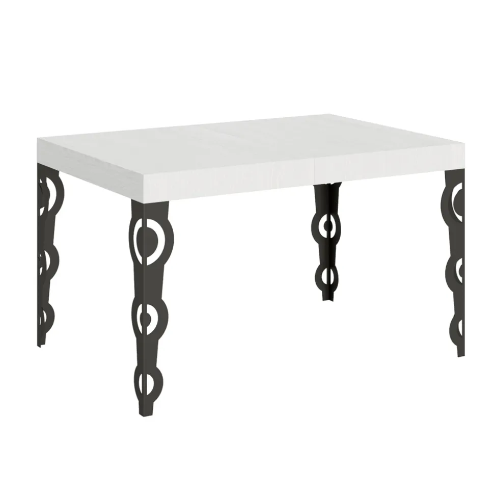 Tavolo Allungabile Fino 4 mt in Legno Nobilitato e Ferro Made in Italy – Marella