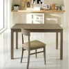 Tavolo allungabile in legno di faggio made in Italy - Tito