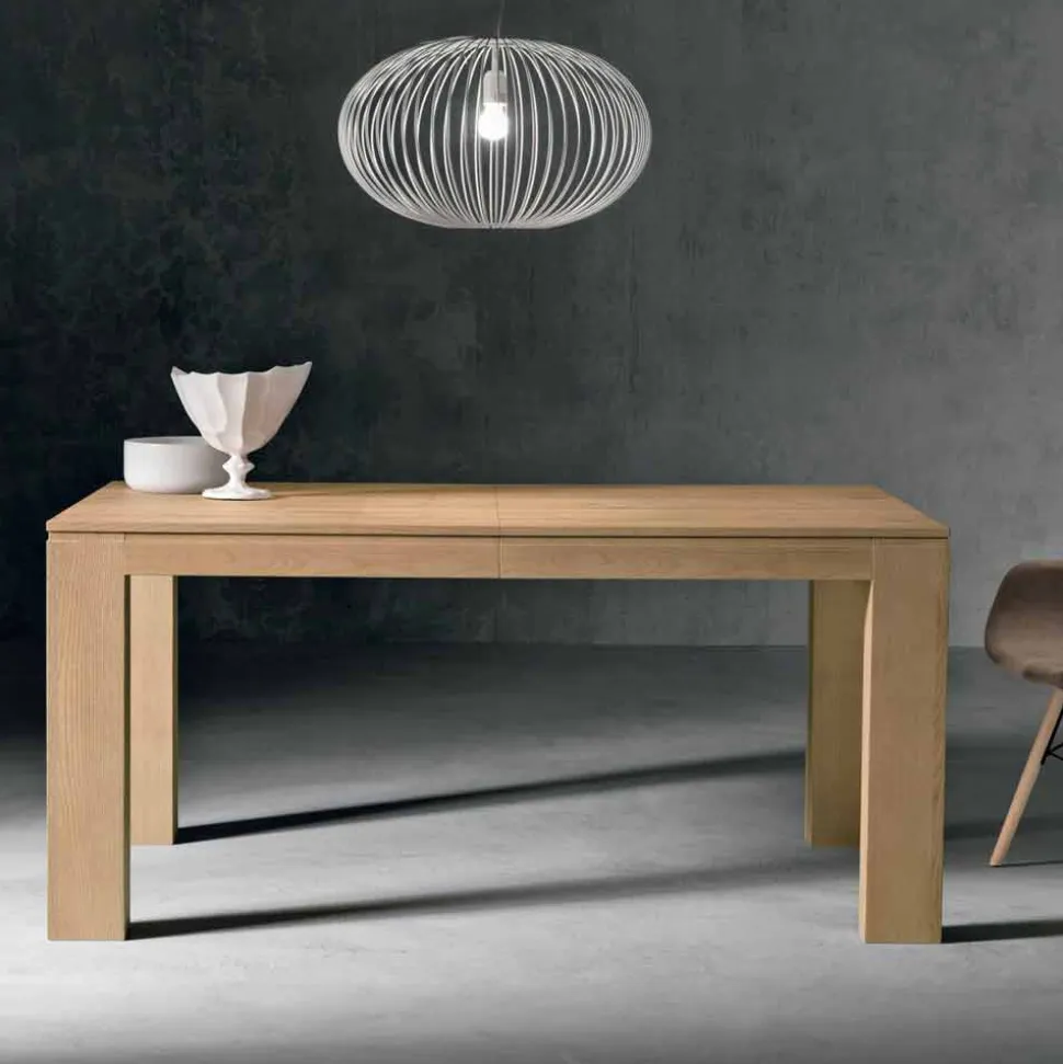 Tavolo Allungabile in Legno Rovere Made in Italy - Sondrio